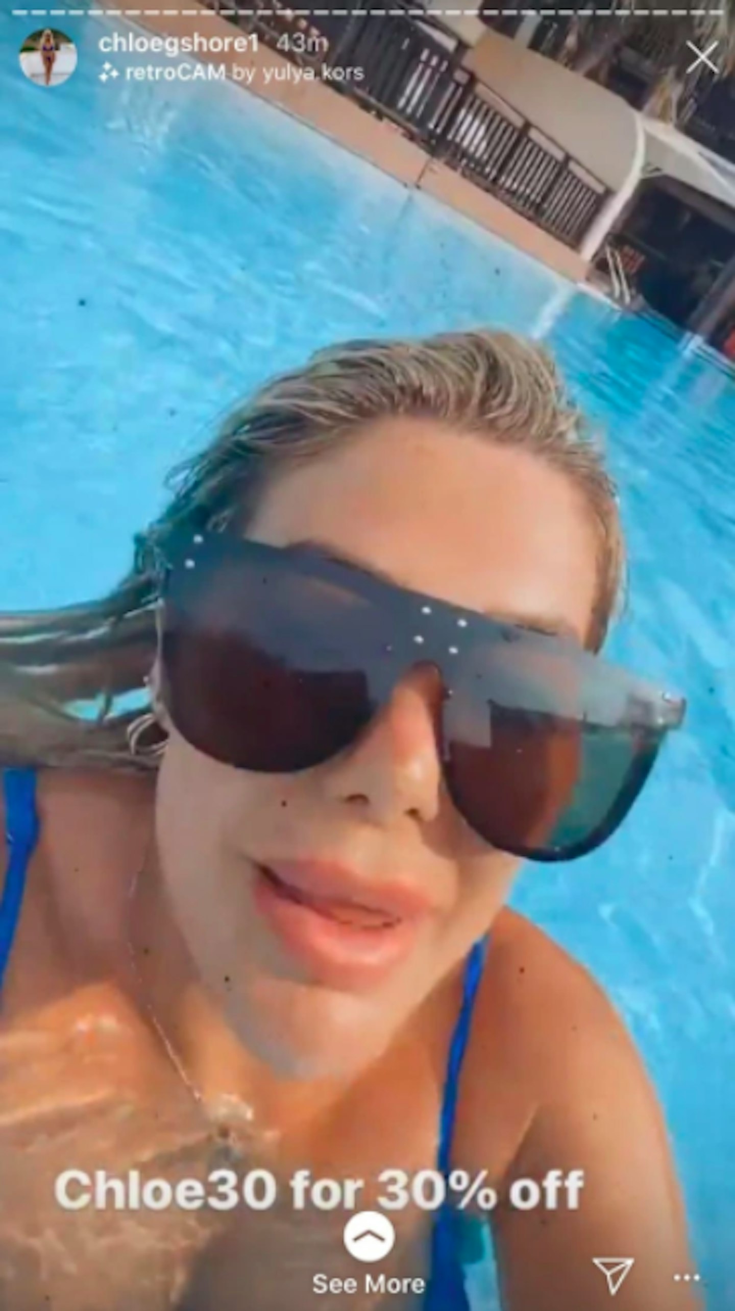 Chloe Ferry Dubai Instagram