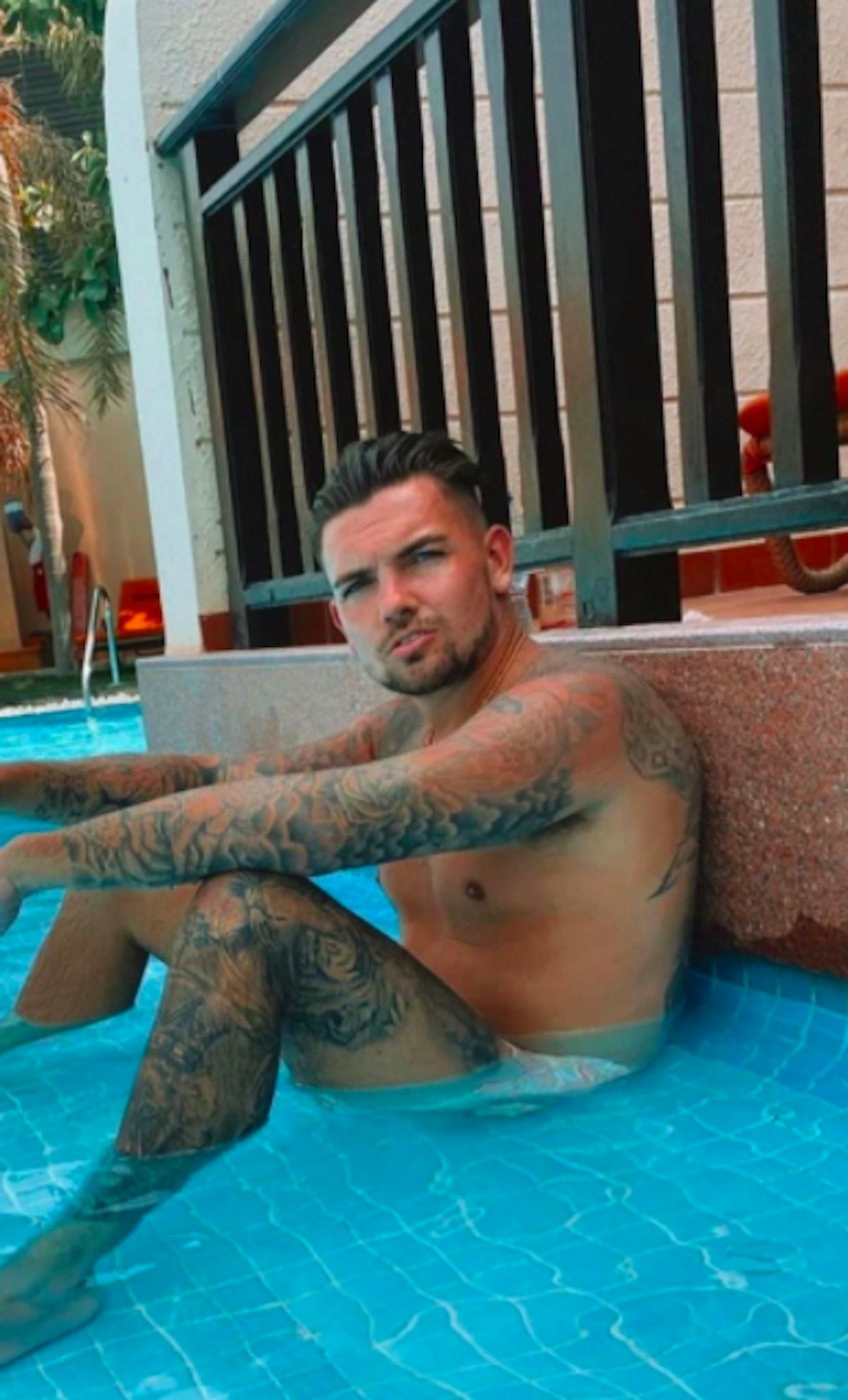 Sam Gowland Dubai Instagram