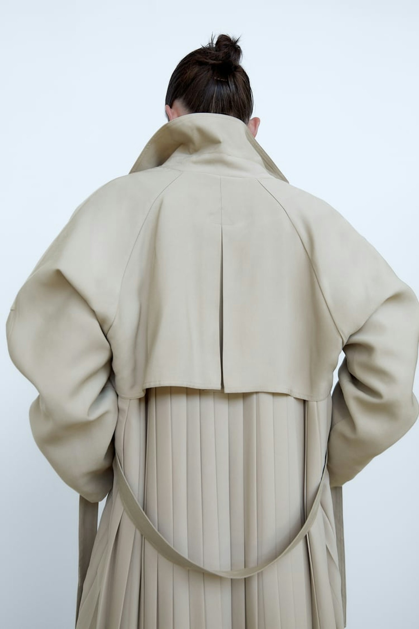 Zara, Pleated Trench, £89.99