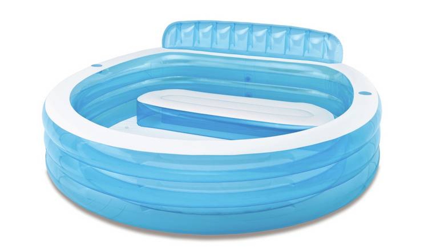 Intex, 7.5ft Swim Centre Round Family Pool with Chair, £50
