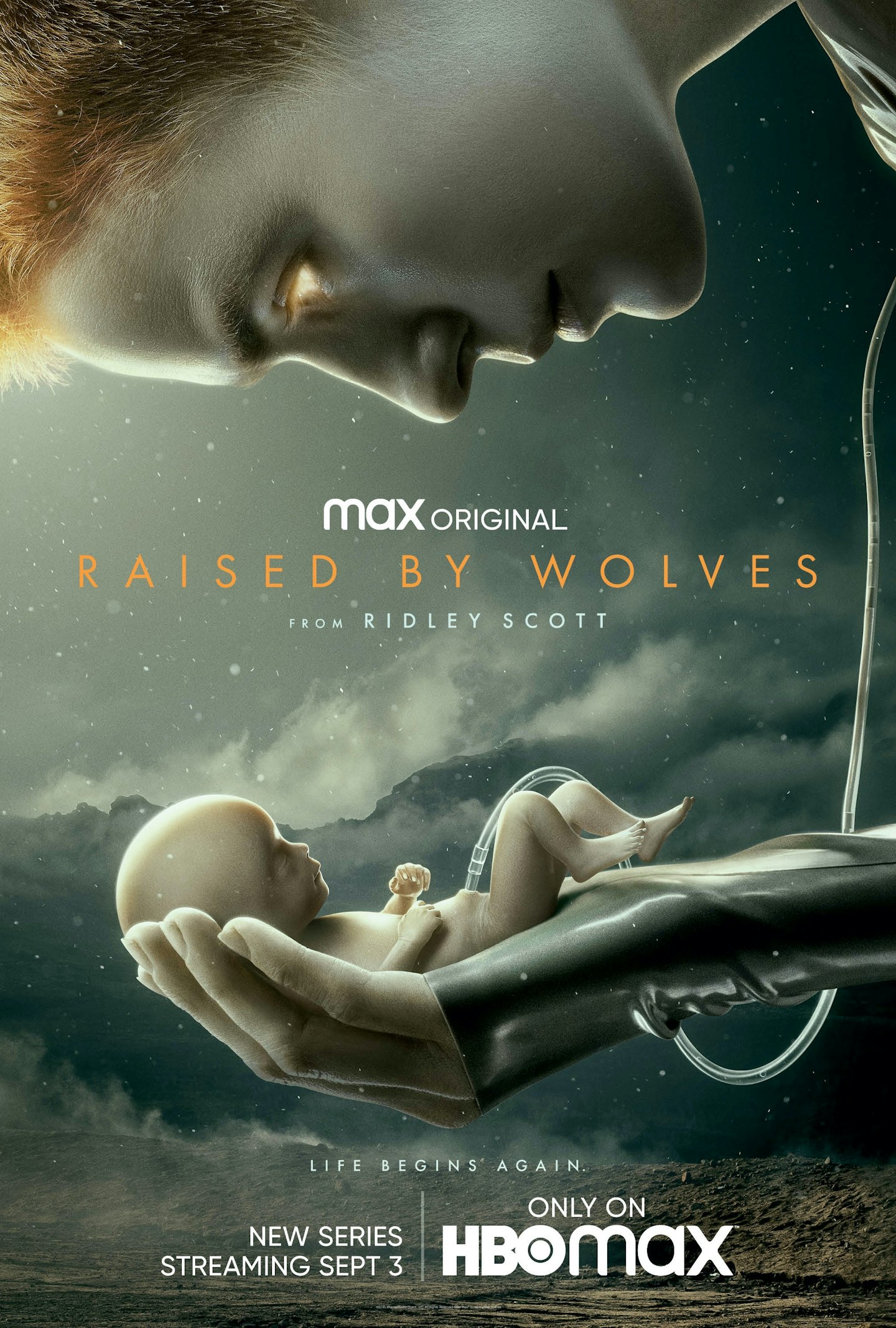Raised By Wolves poster