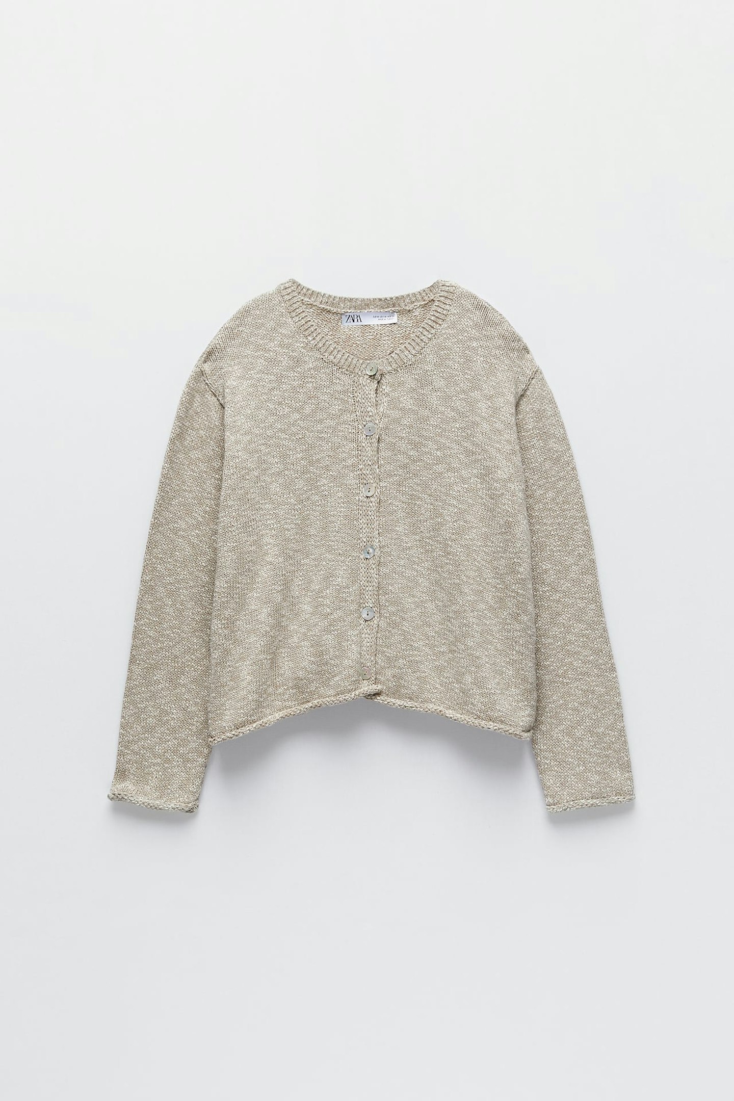 Zara, Knit Cardigan With Buttons, £25.99
