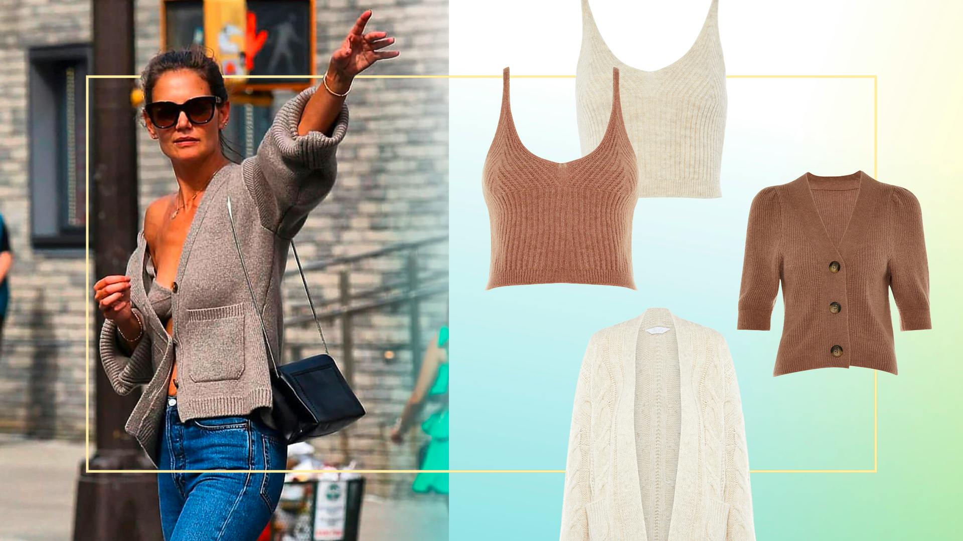 Katie Holmes' Cashmere Bra 