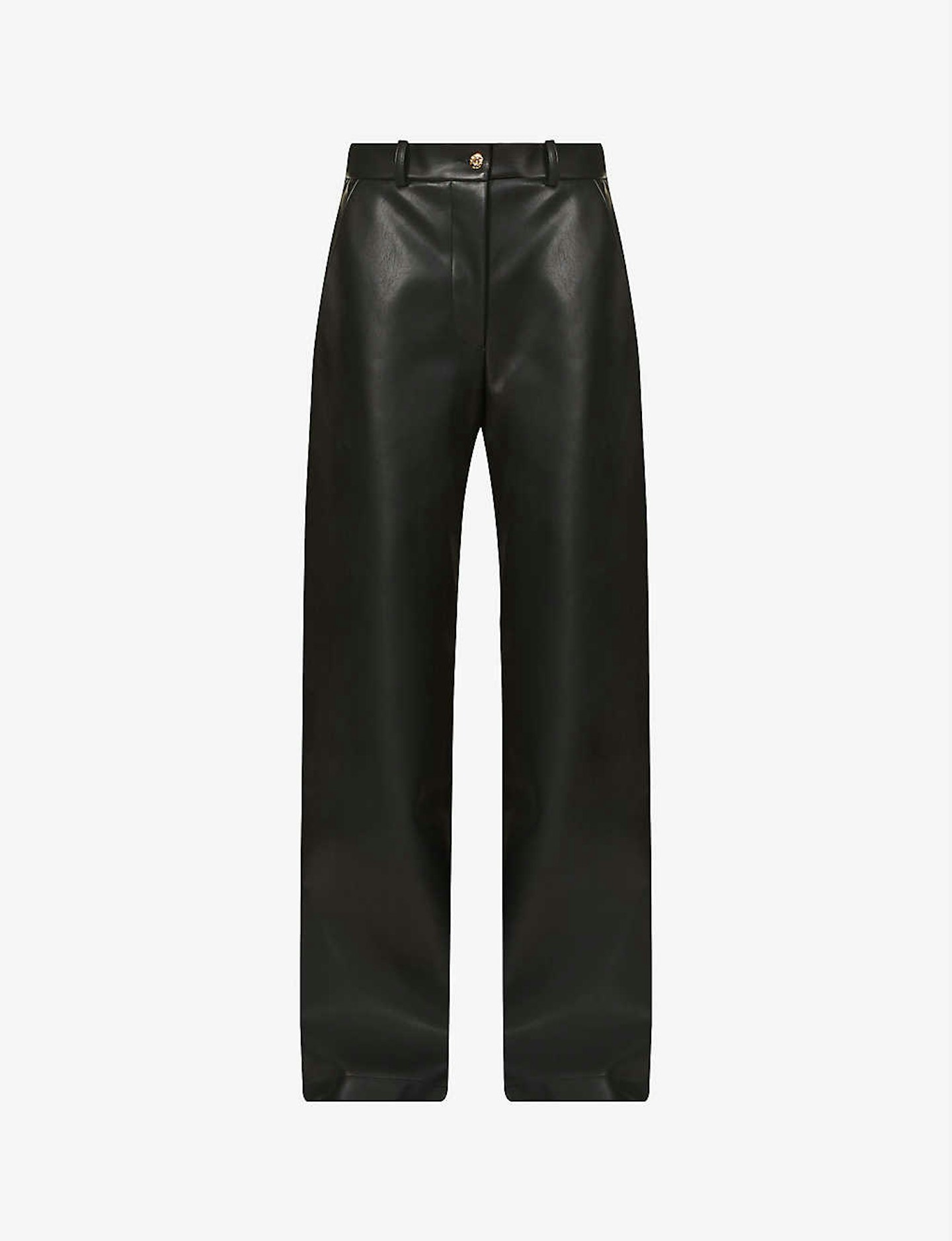 Patou, Iconic Faux-Leather Wide-Leg Trousers, £450