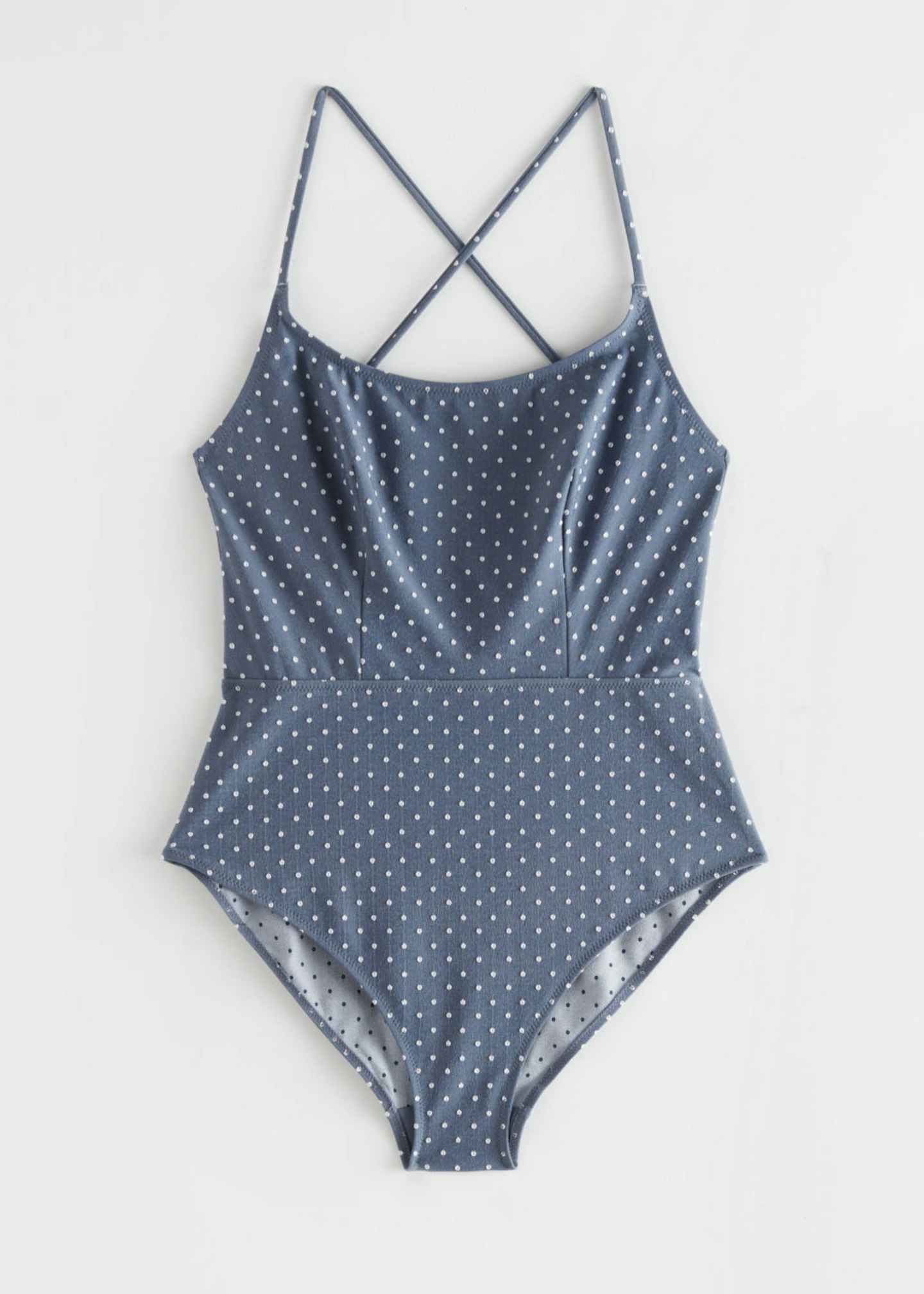 & Other Stories, Polka Dot Swimsuit, £55
