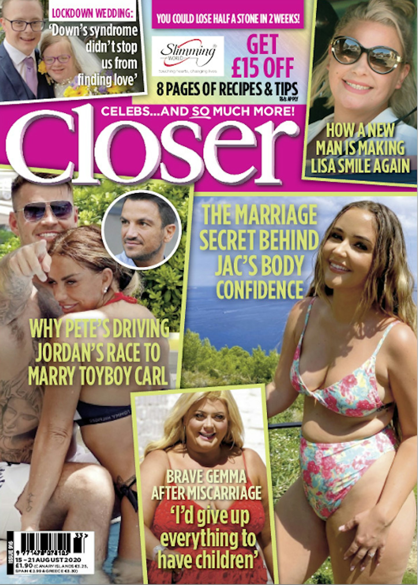 Closer magazine 11 August 2020