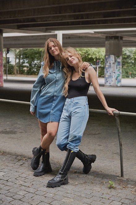 Ganni's New Collection Is Made Entirely Of Up-Cycled Levi's Denim – And  It's Only Available To Rent | Grazia