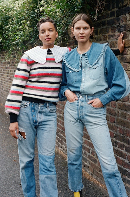 Ganni's New Collection Is Made Entirely Of Up-Cycled Levi's Denim – And  It's Only Available To Rent | Grazia