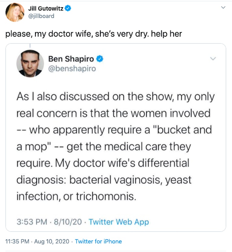 The Best Ben Shapiro Memes And Jokes Following His WAP Comments