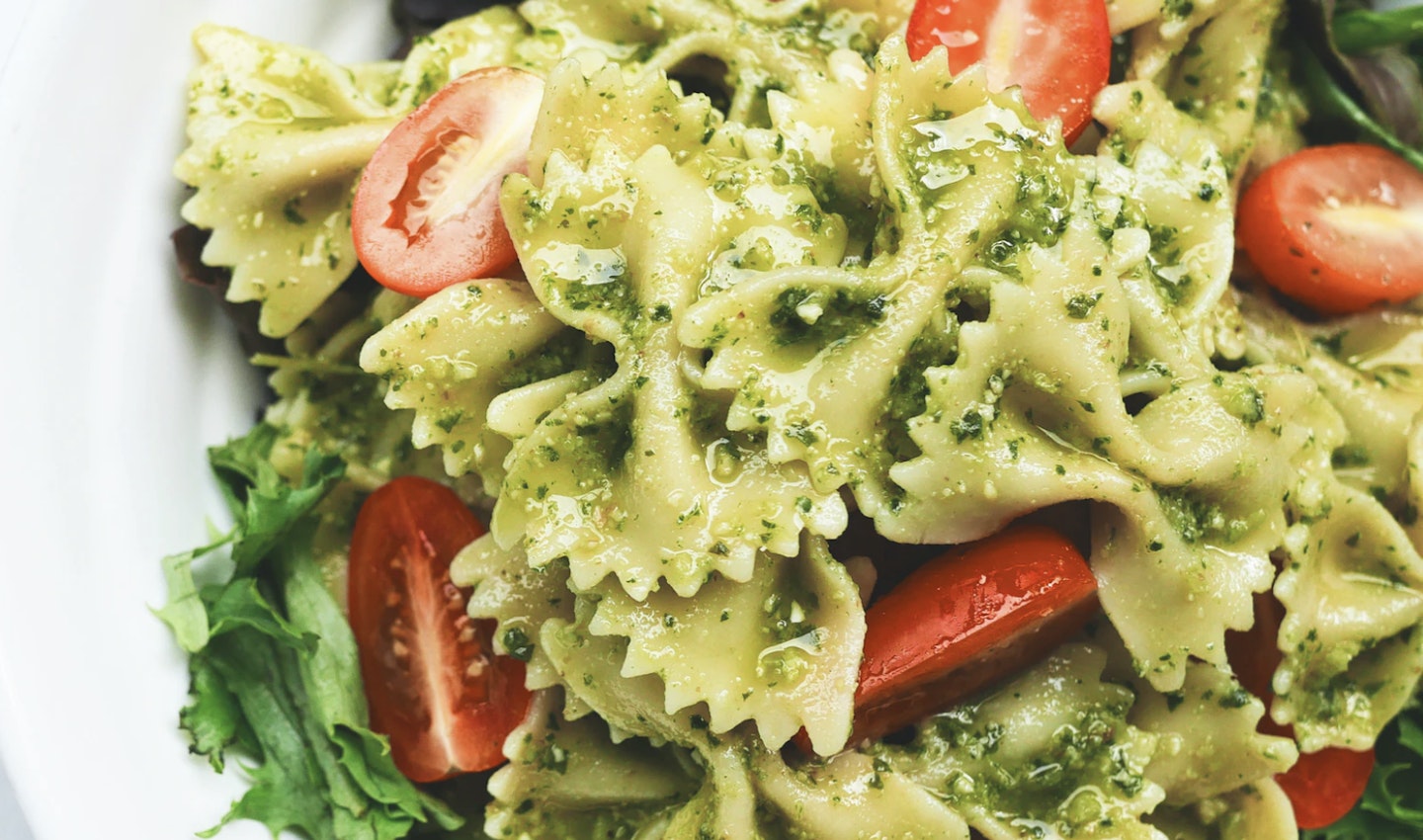 Back to school lunch ideas: Pesto pasta salad