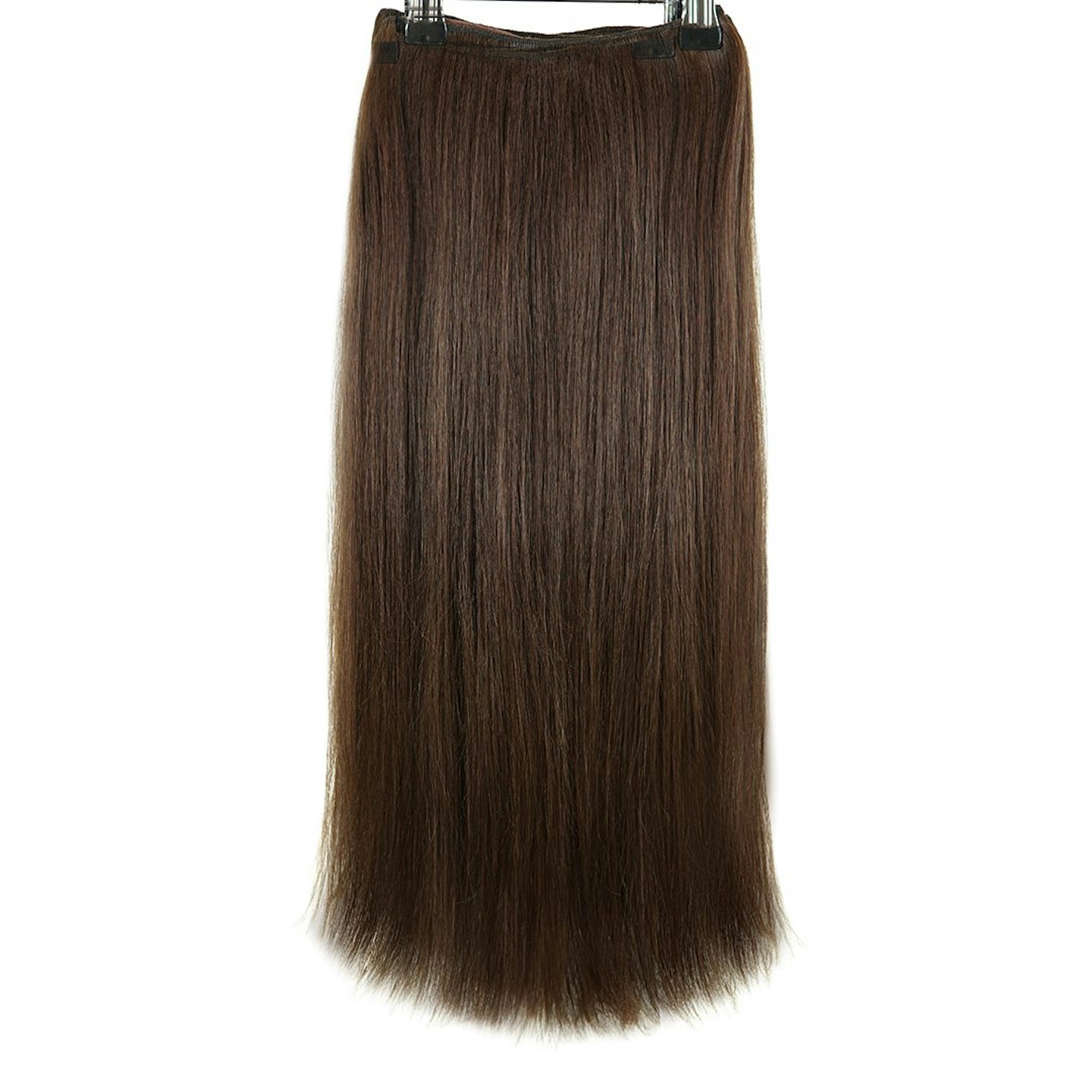Clip In 20" Weft Human Hair Extensions - Dark Brown No reviews