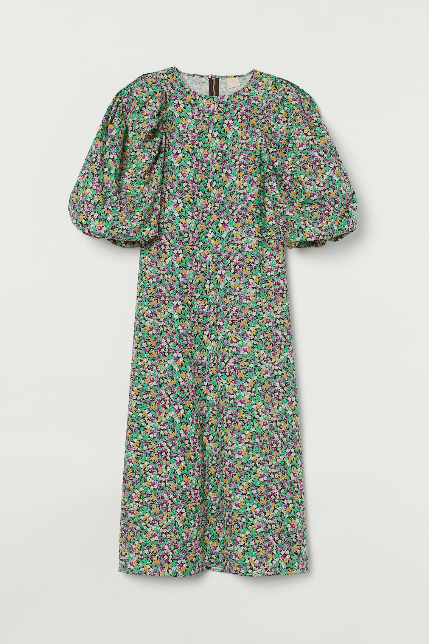 H&M, Balloon-Sleeve Dress, £39.99