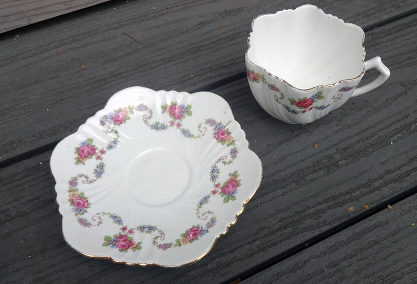 teacup and saucer