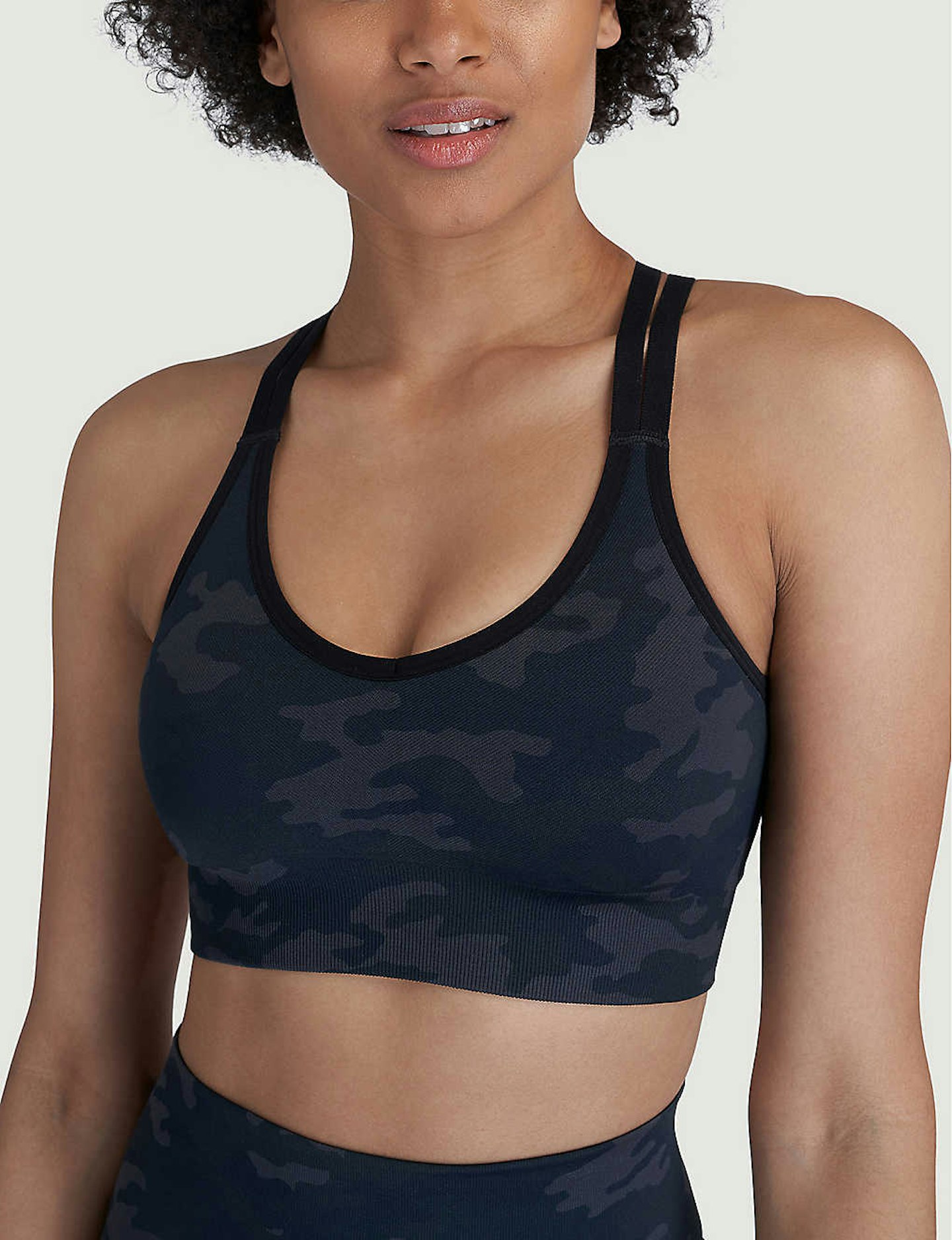 SPANX ACTIVE, Look At Me Now Moto low-impact stretch-woven sports bra, £38