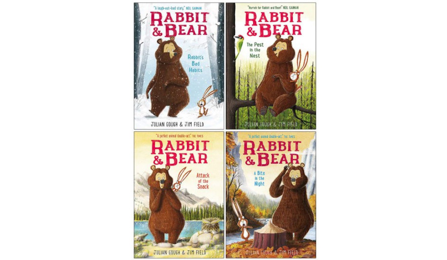 Rabbit and Bear book series by Julian Gough
