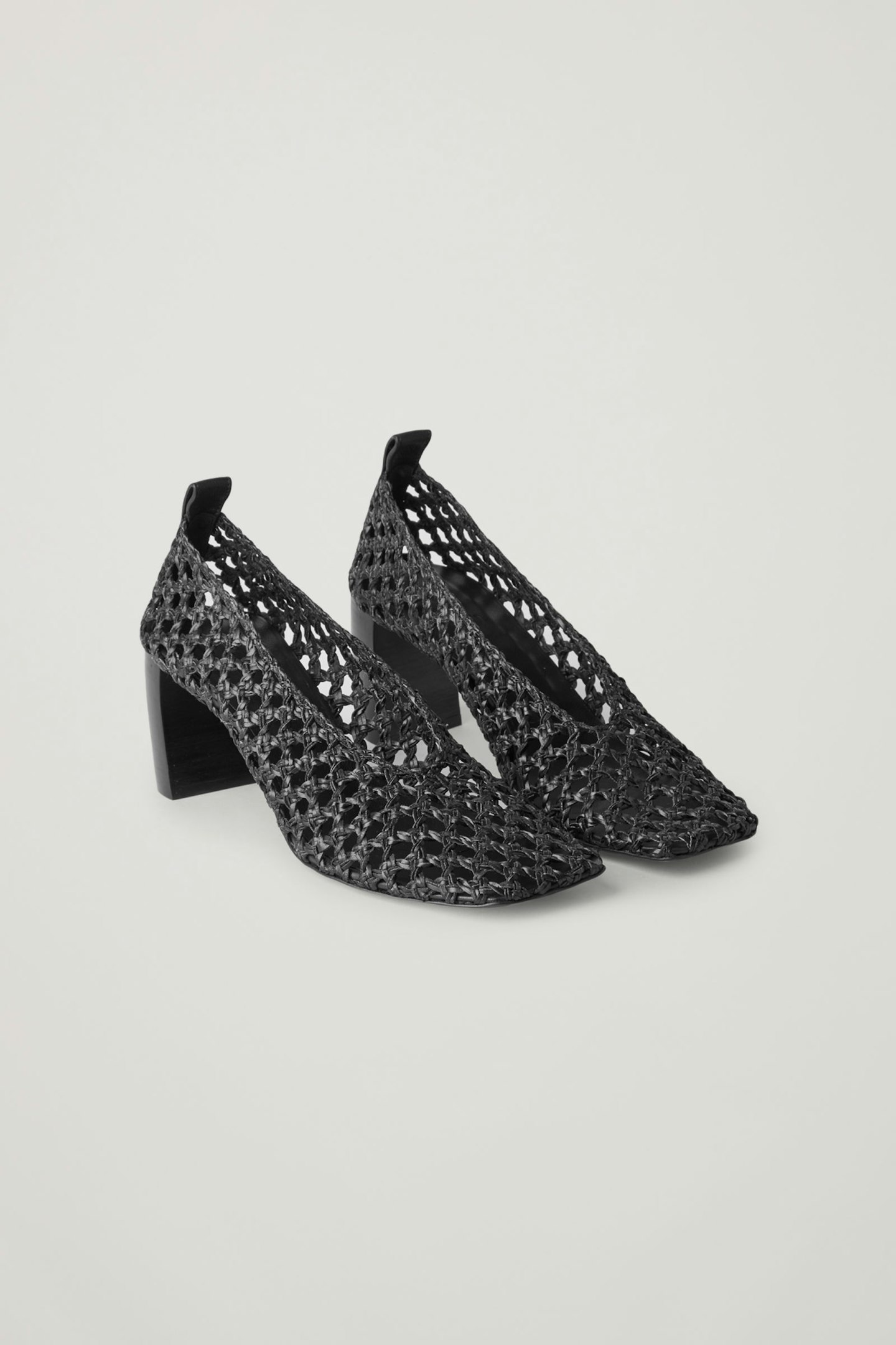 COS, Squared Leather Pumps, £125