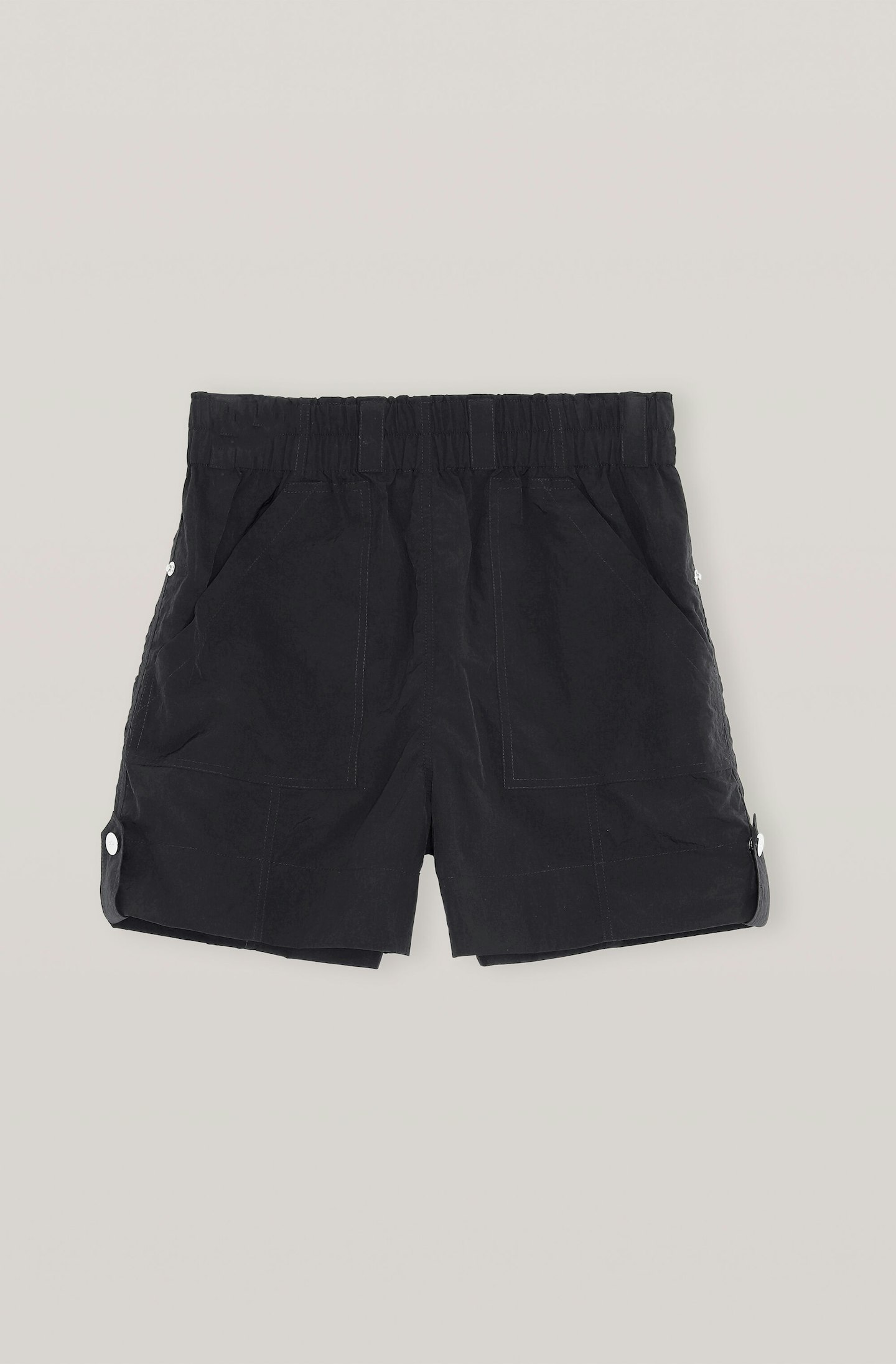 Ganni, Crinkled Tech Shorts, £115