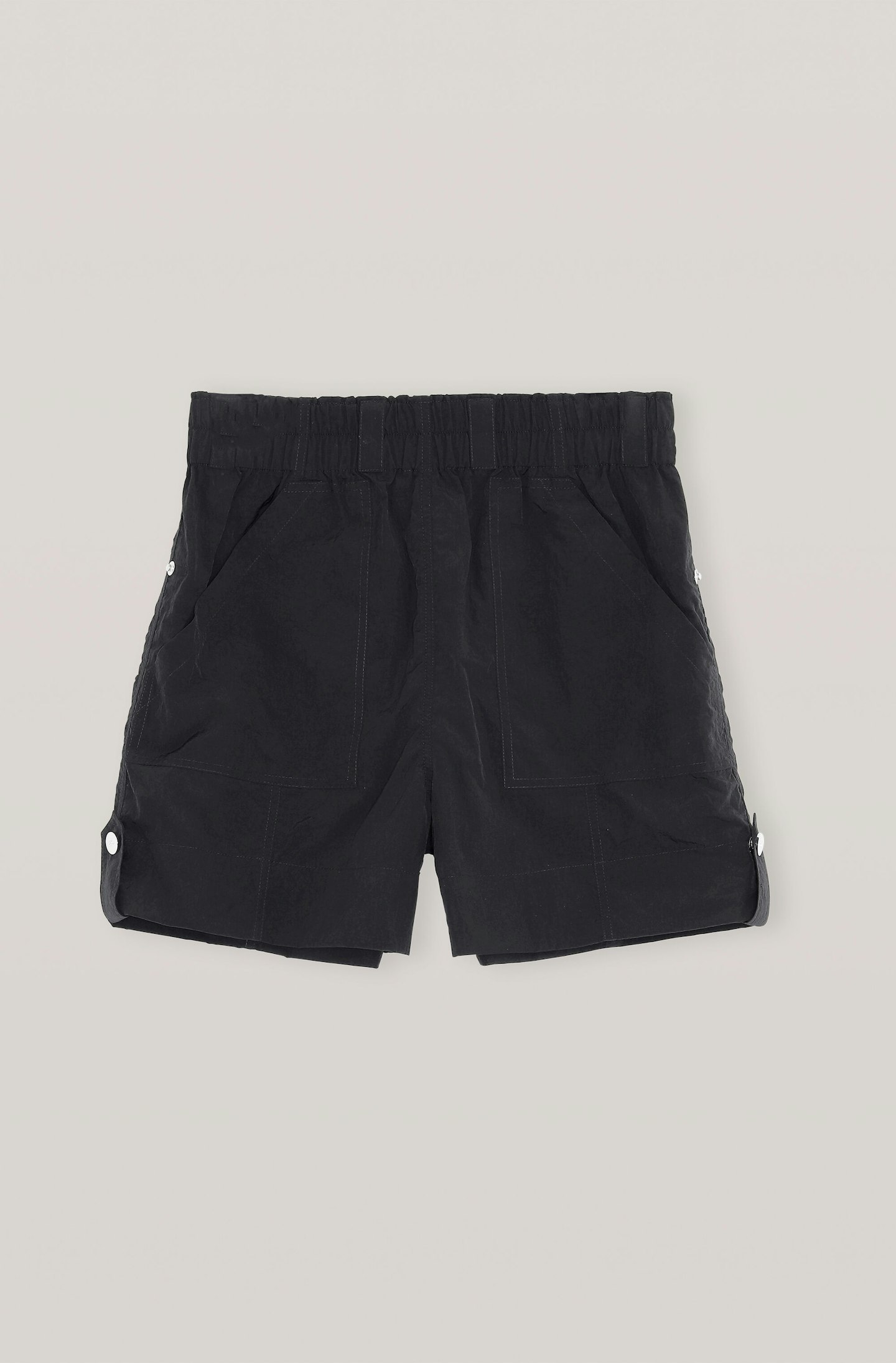 Ganni, Crinkled Tech Shorts, £115
