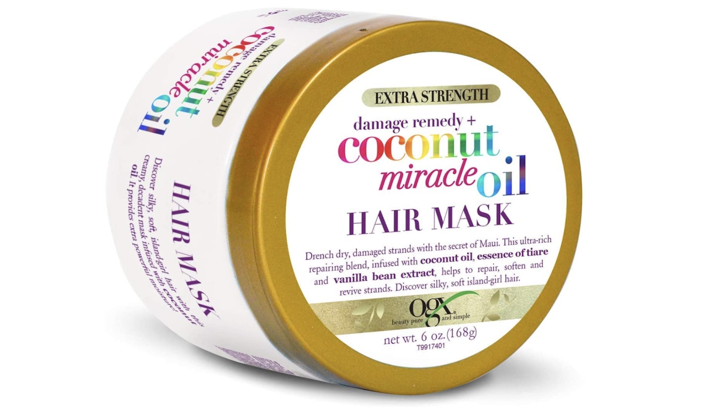 Ogx Coconut Miracle Oil Hair Mask for Damaged Hair, Extra Strength