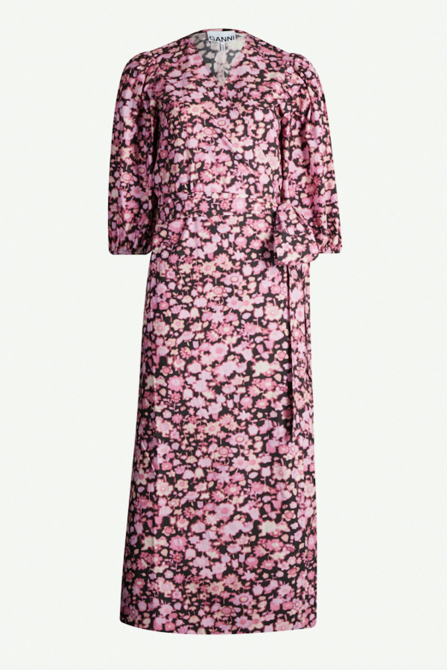 Ganni, Floral Wrap Dress, Rent From £25