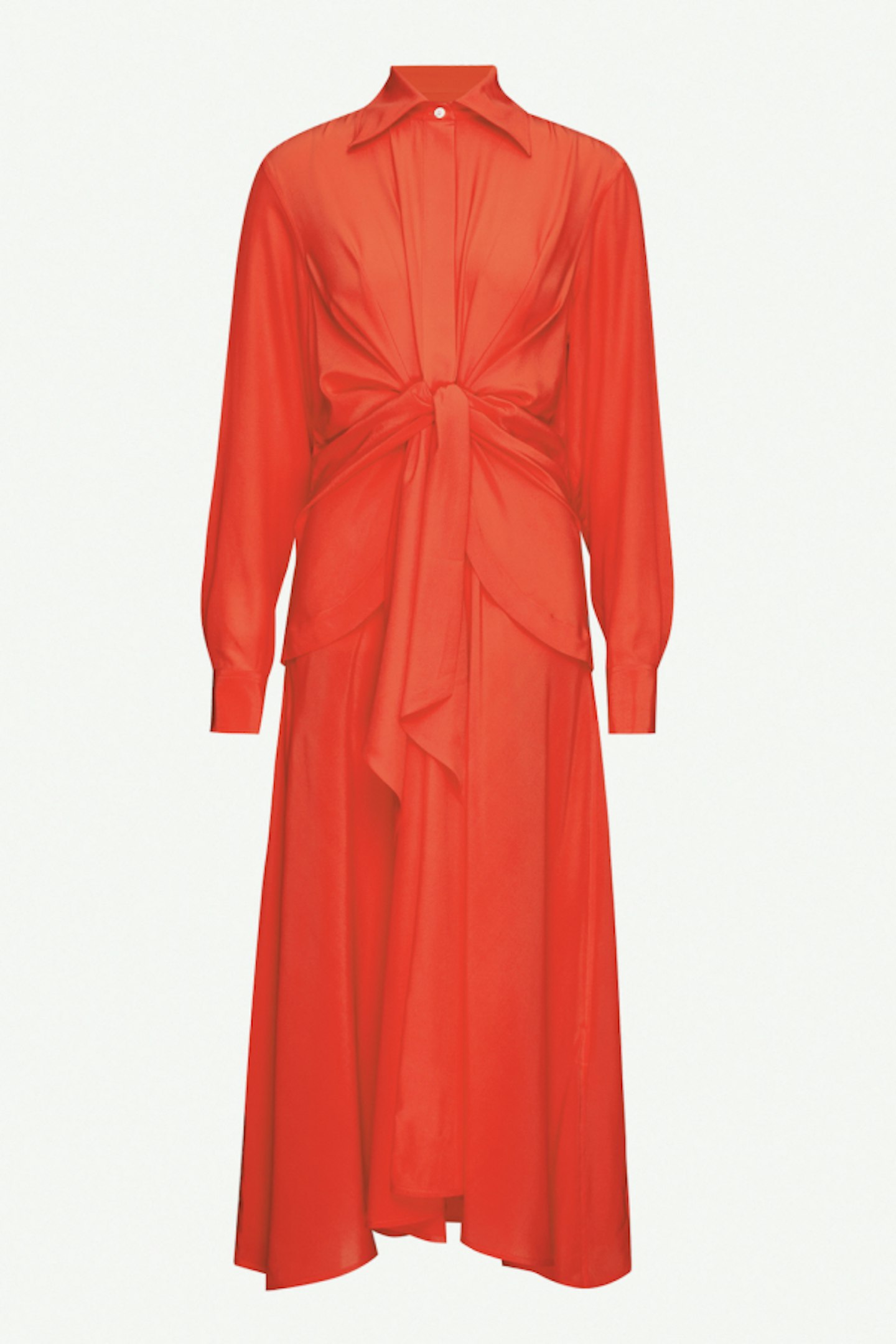 Victoria Beckham, Gathered Silk Dress, Rent From £88