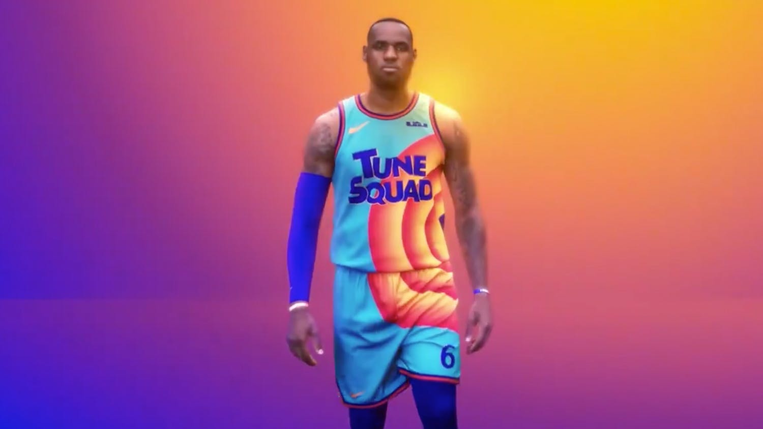 Lebron james toon store squad jersey