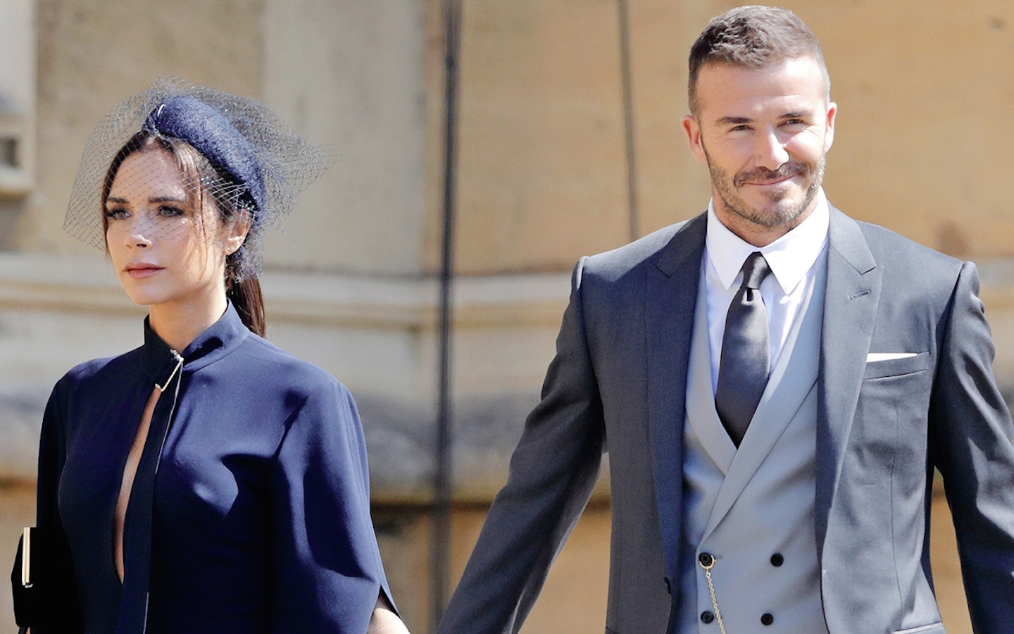David Victoria Beckham Meghan Harry wedding
