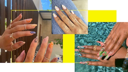 The Best Celebrity Nail Art To Take All The Mani Inspo From | Grazia