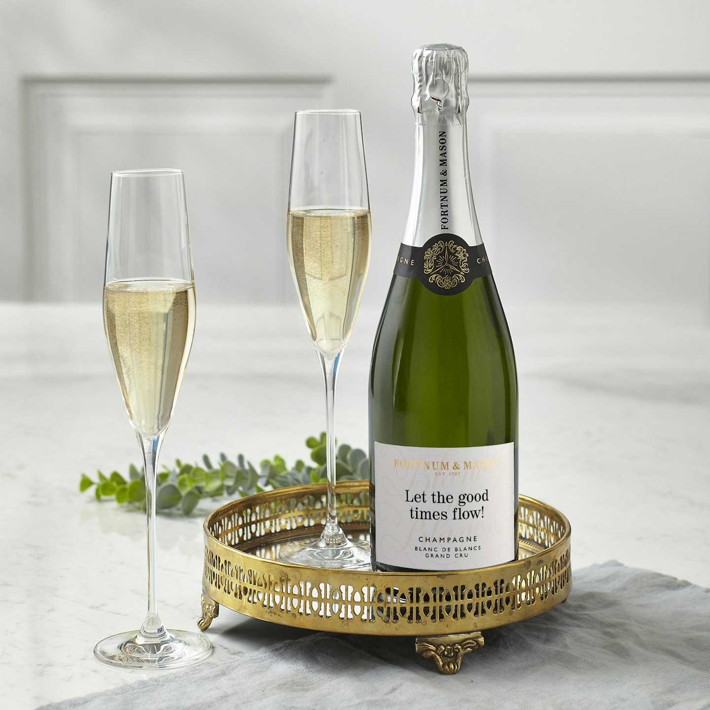 Personalised Champagne, Fortnum & Mason,