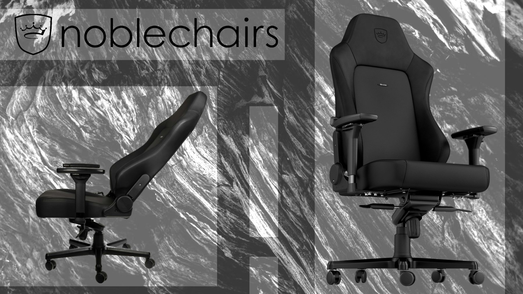 Noblechairs hero series discount black