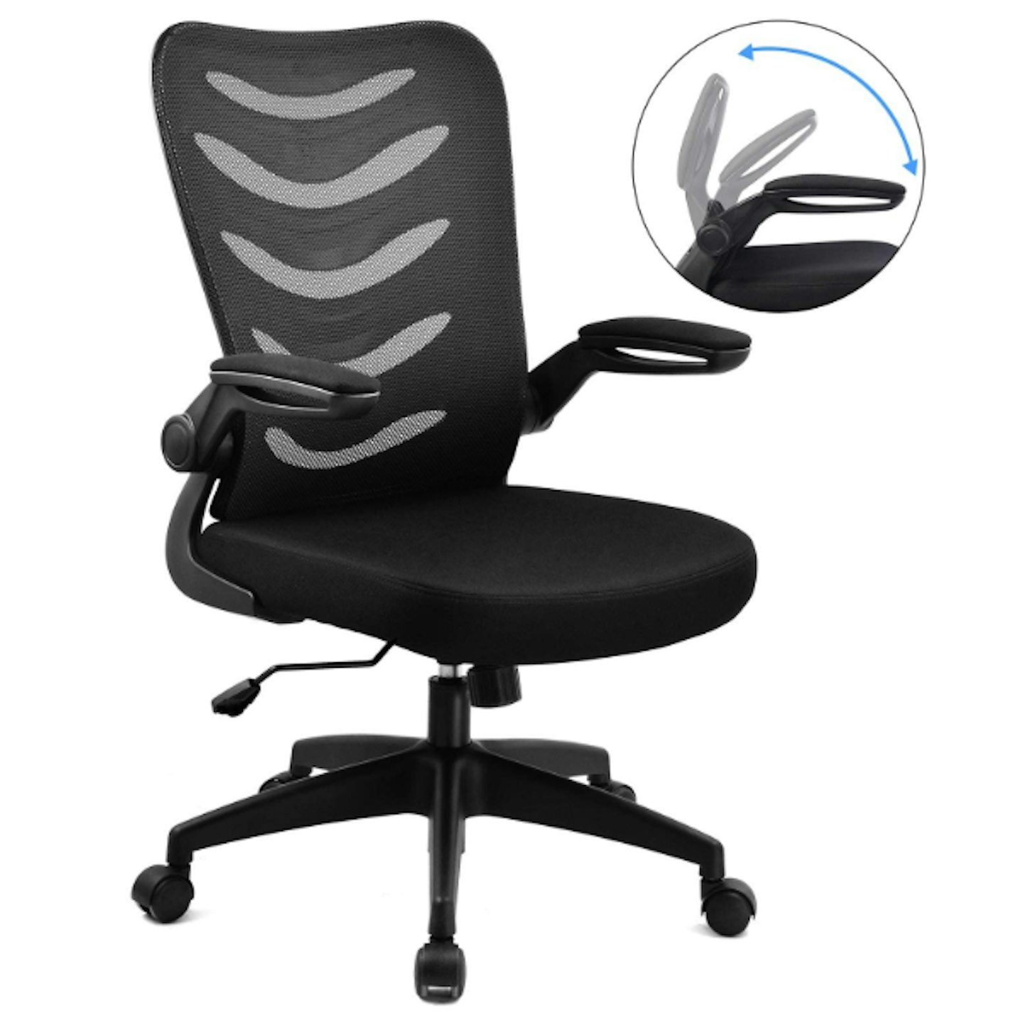 Office Desk Chair with Armrests