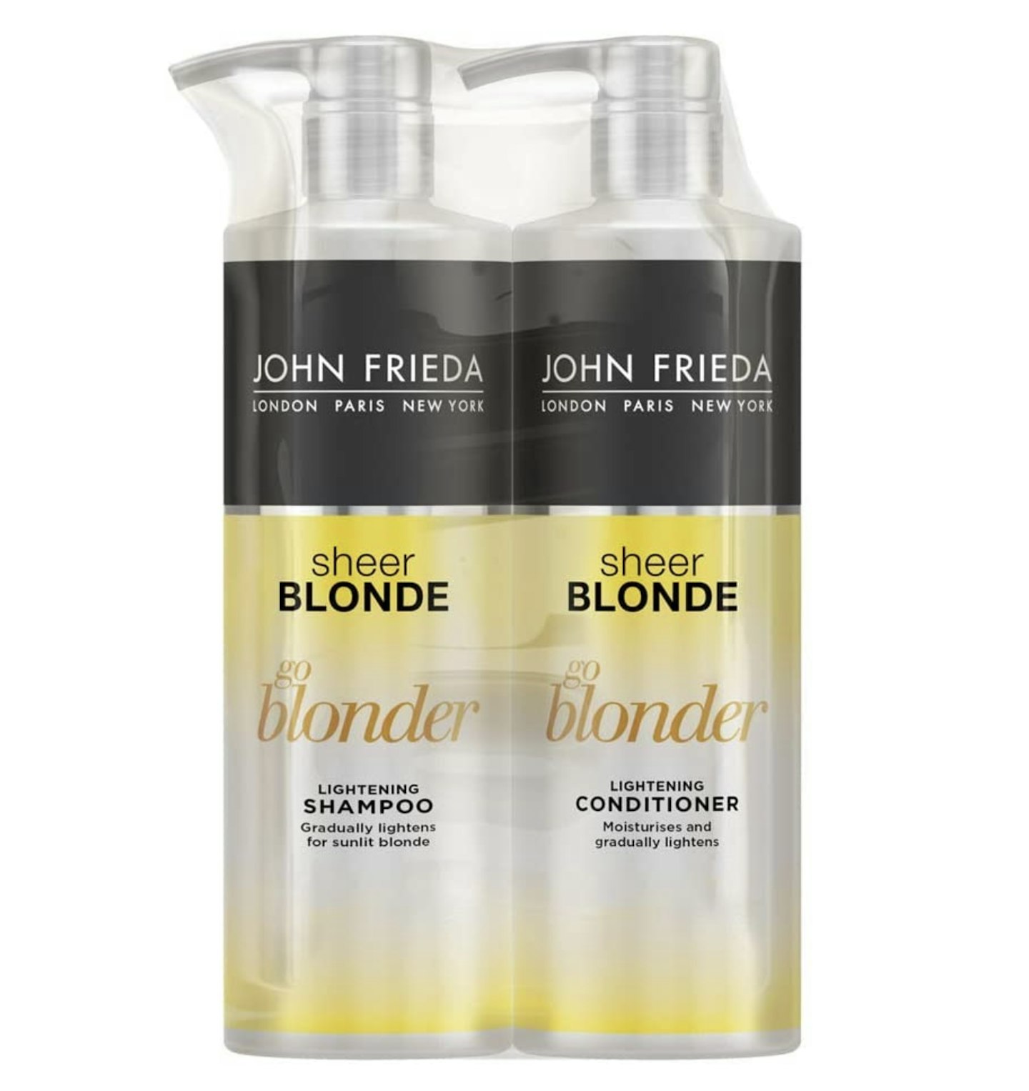 John Frieda Lightening Shampoo and Conditioner Set for Blonde Hair