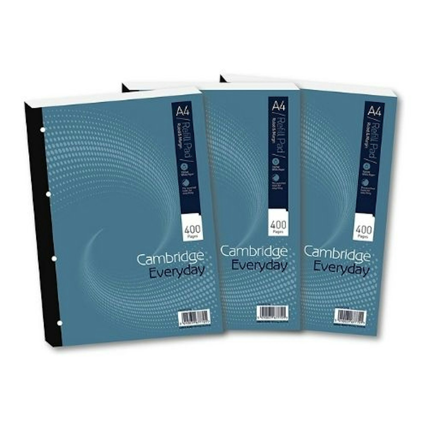 Pack of three Cambridge A4 Refill Pad