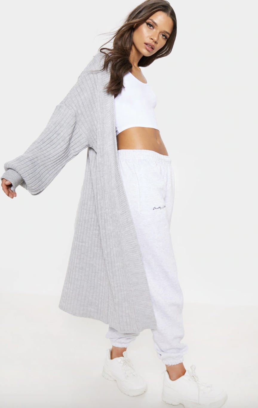 plt maxi cardigan