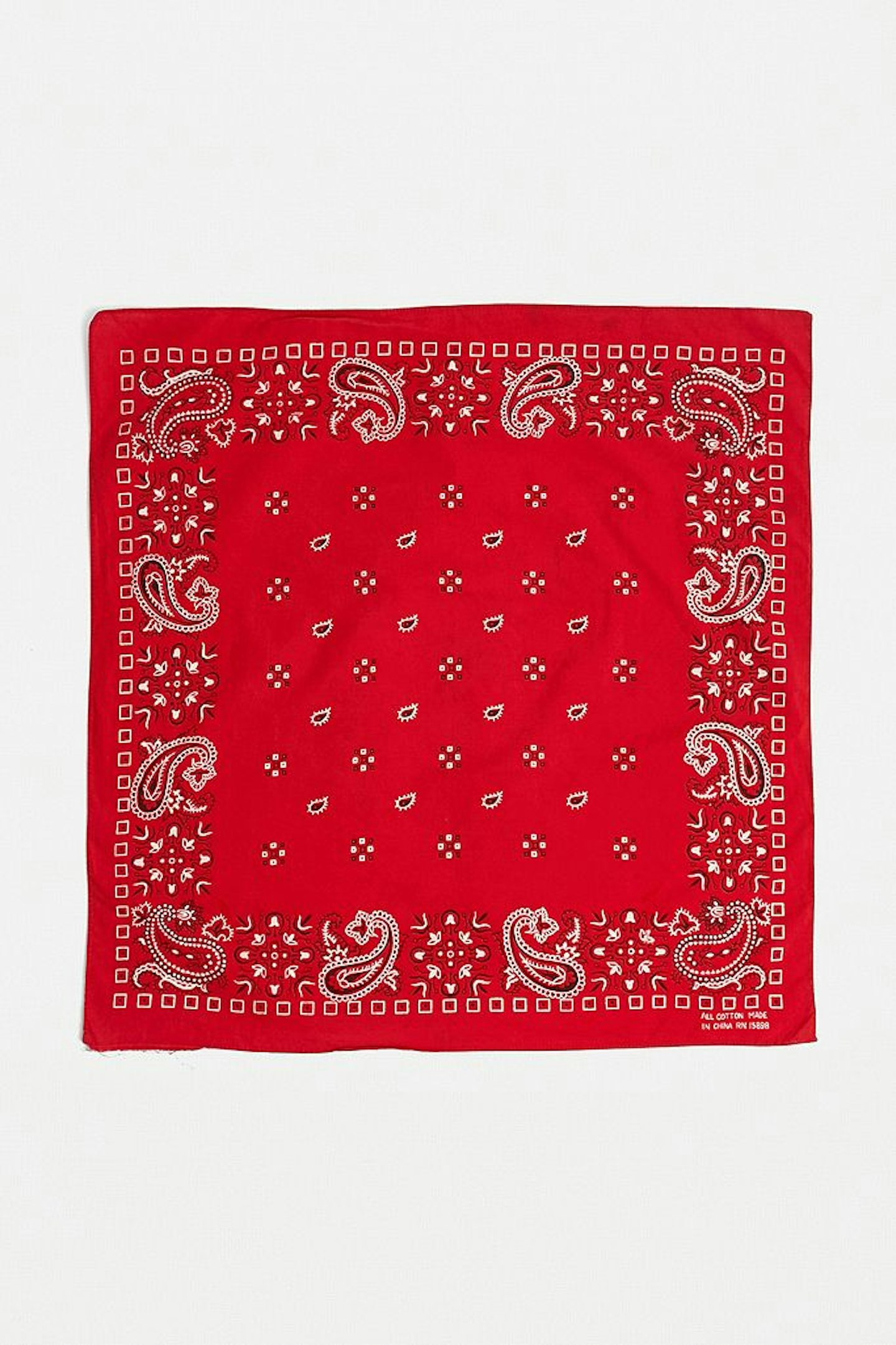 Urban Outfitters, Vintage Red Bandana Scarf, £8