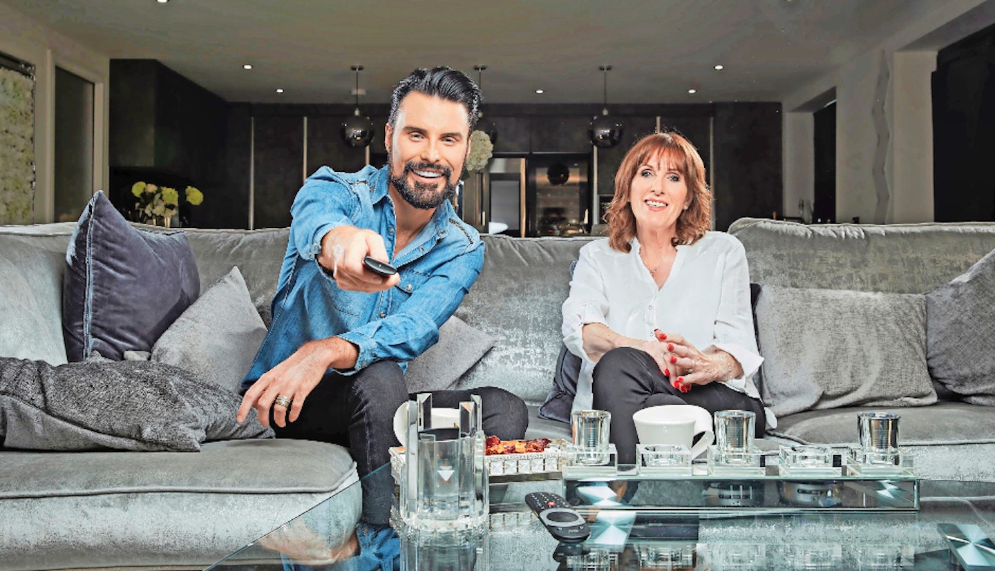 Rylan and mum Linda on Celebrity Gogglebox