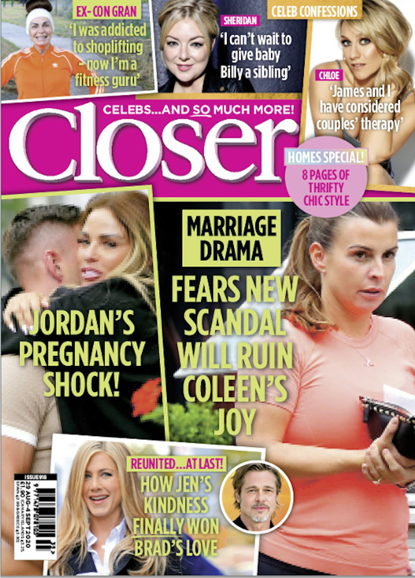 Closer magazine 25 August 2020