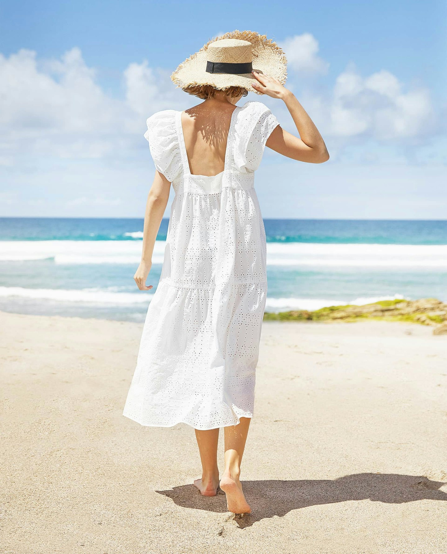 Zara Home, embroidered dress, £69.99