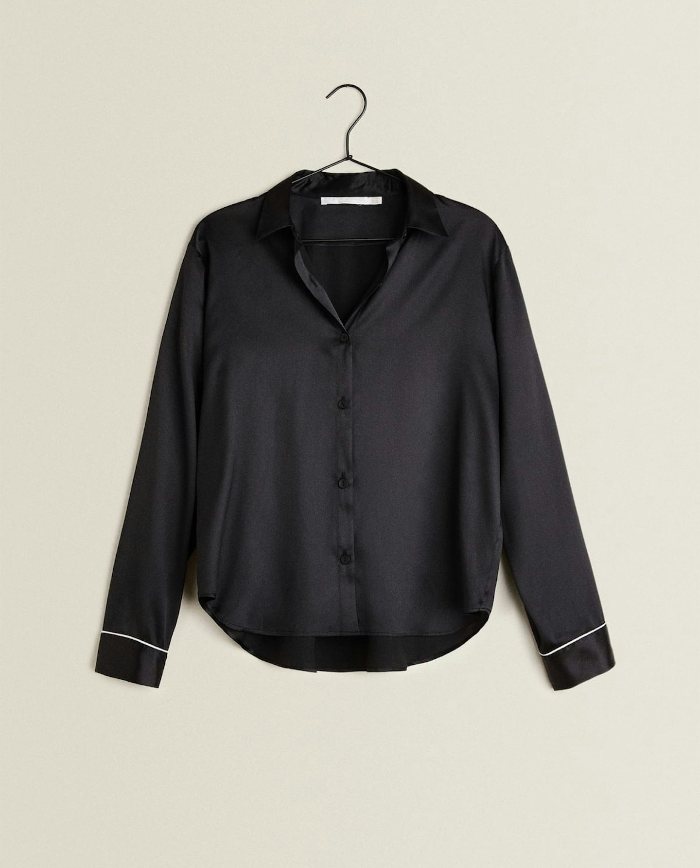 Zara Home, Plain silk shirt, £89.99