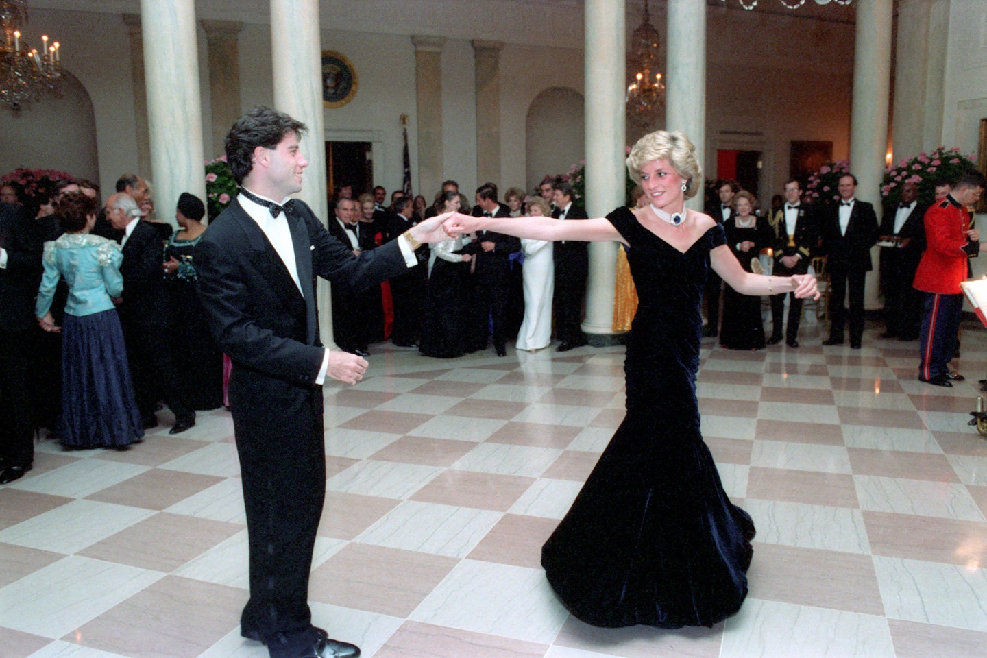Princess Diana dancing 