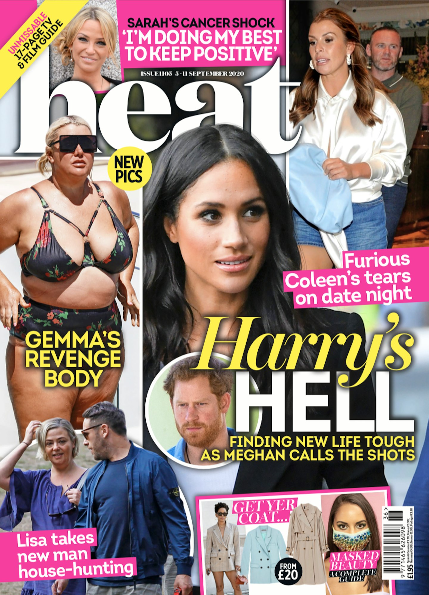 heat magazine cover