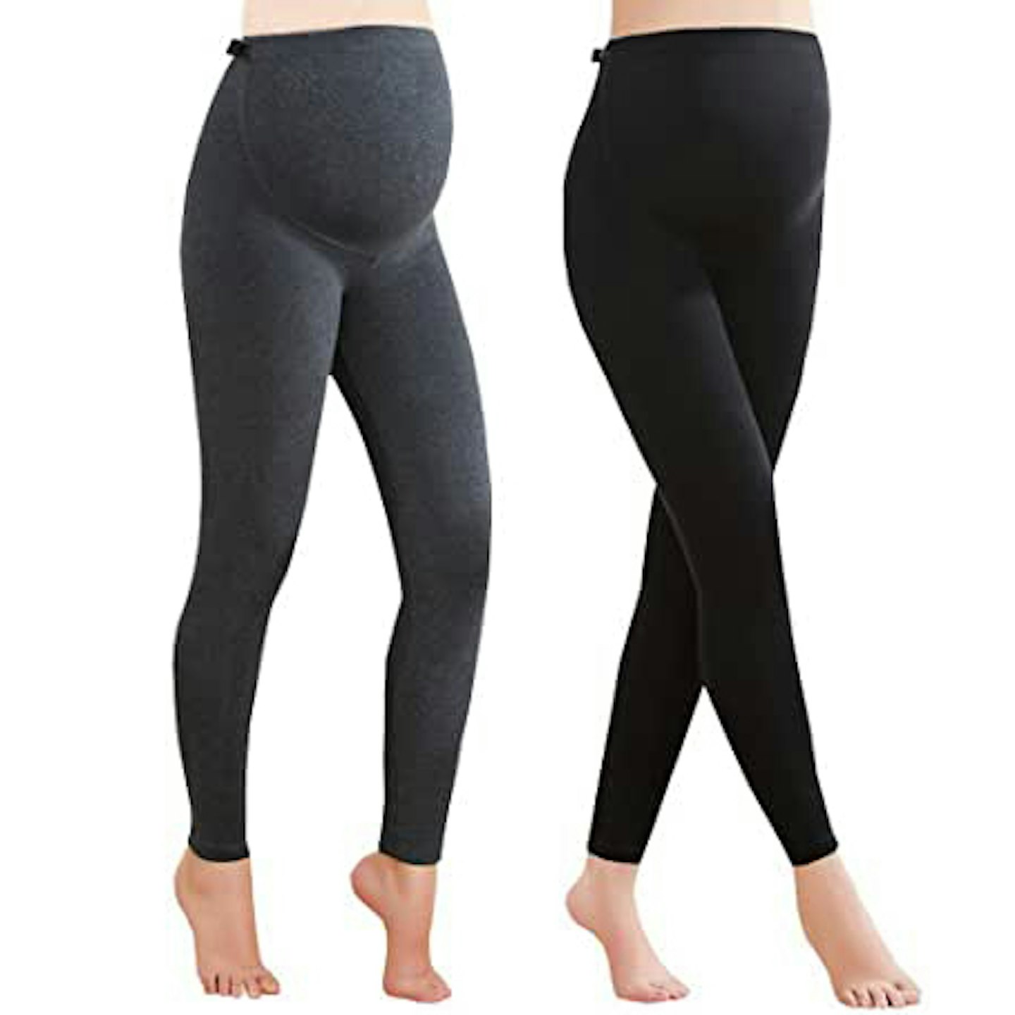 Buy JoJo Maman Bébé 2-Pack Supersoft Maternity Leggings from the
