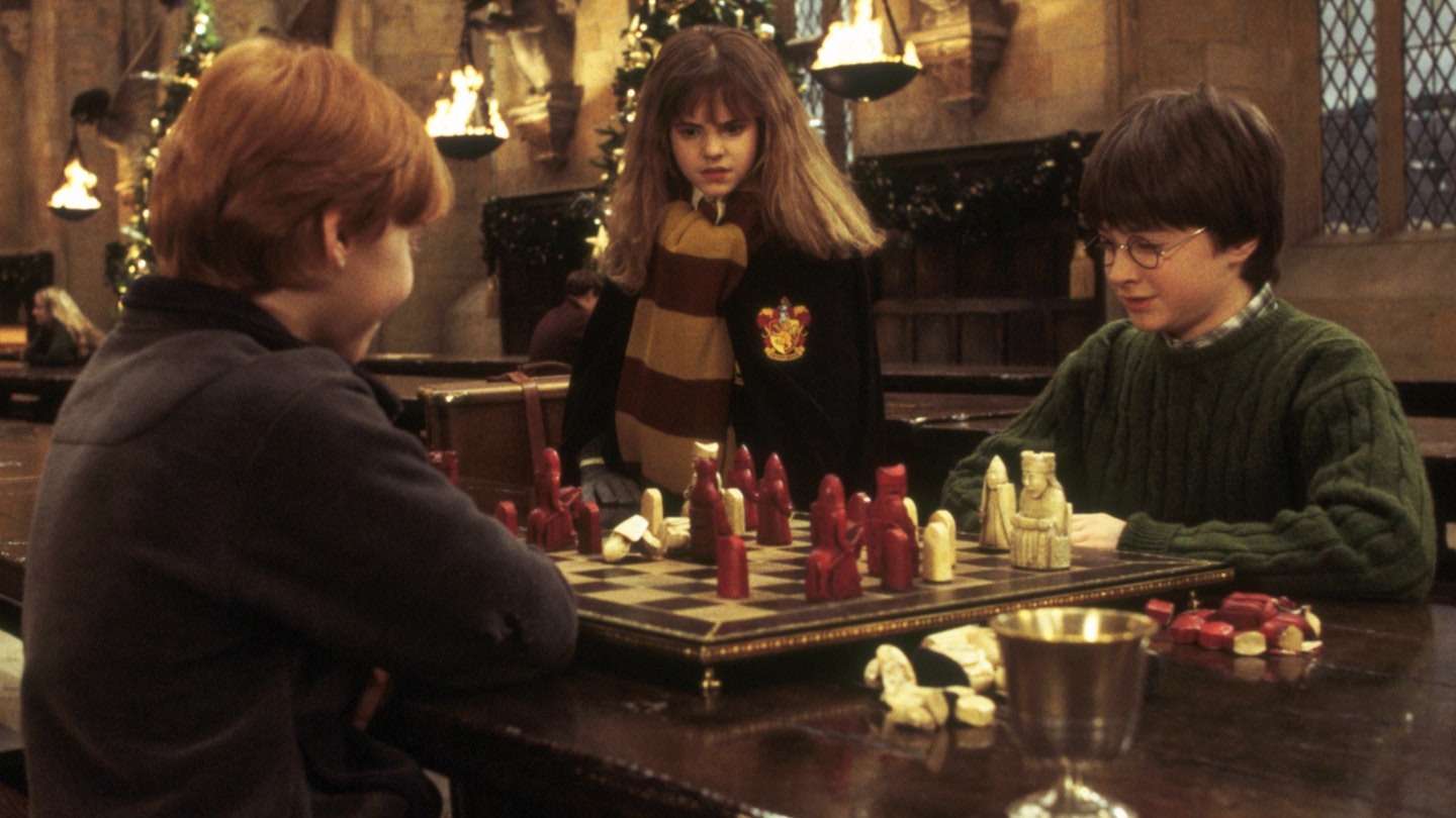 Harry Potter And The Philosopher's Stone – wizard chess scene