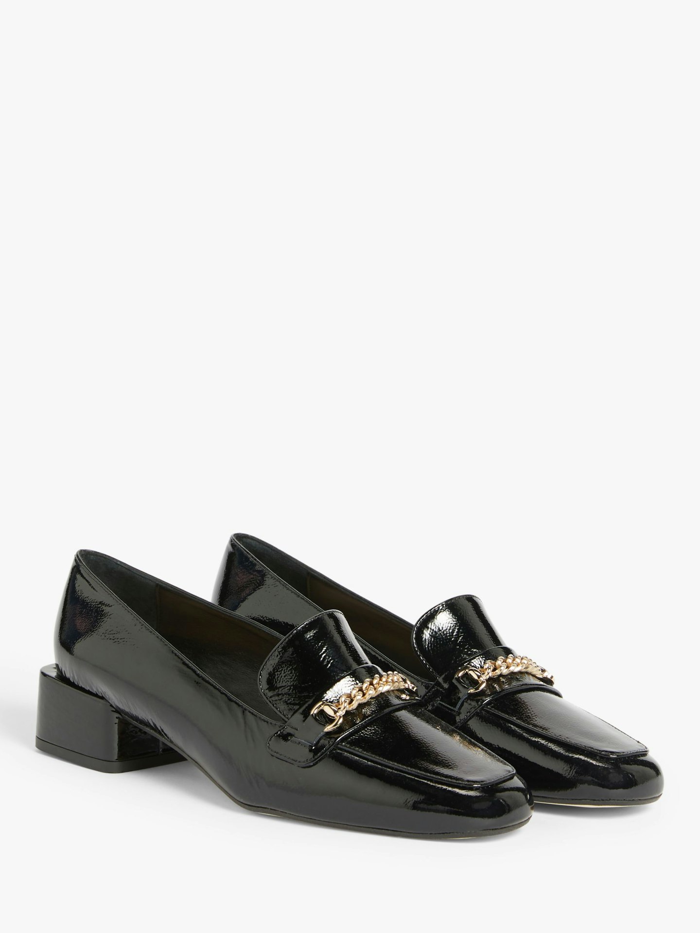John Lewis & Partners, Astrid Patent Loafers, £74.25