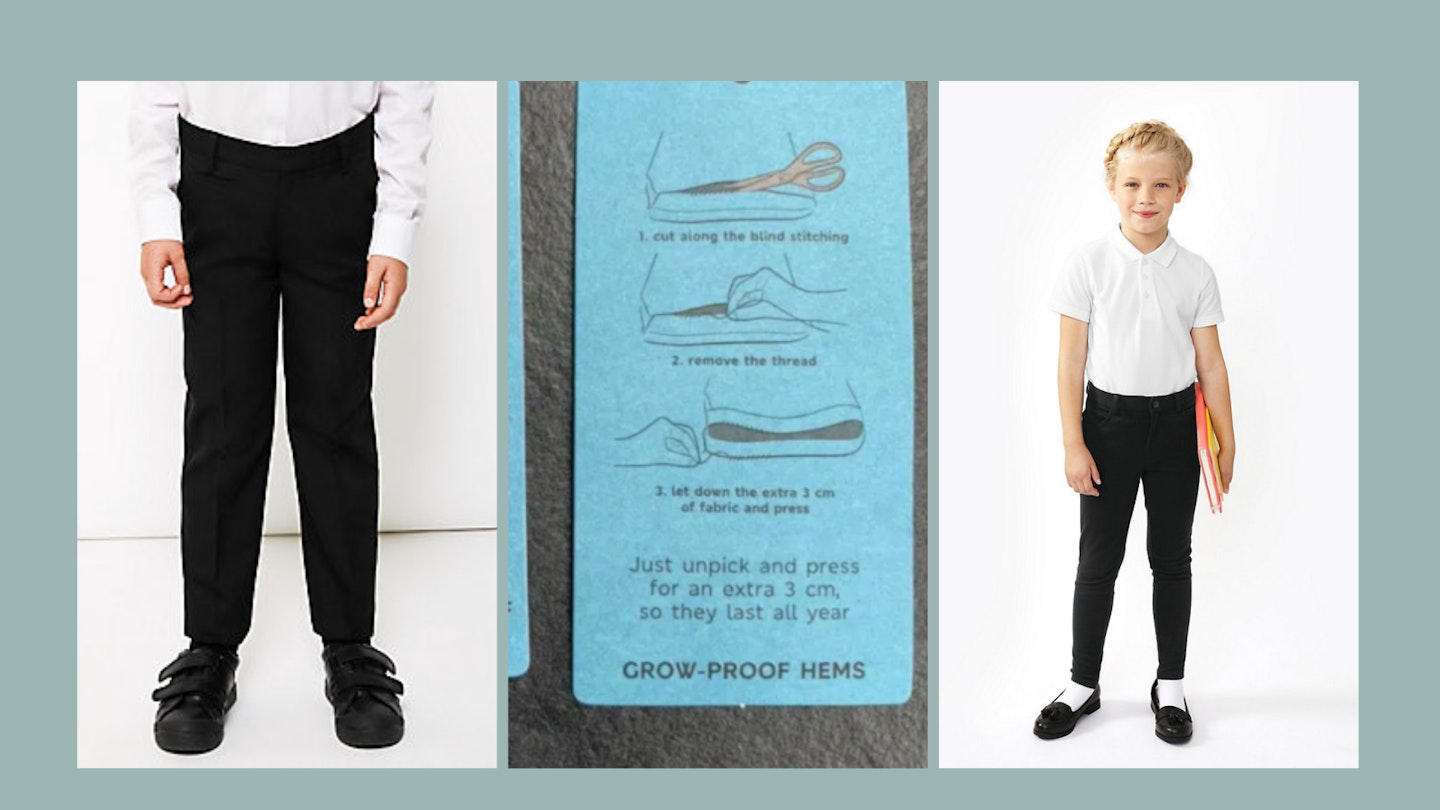 M and online s casual trousers