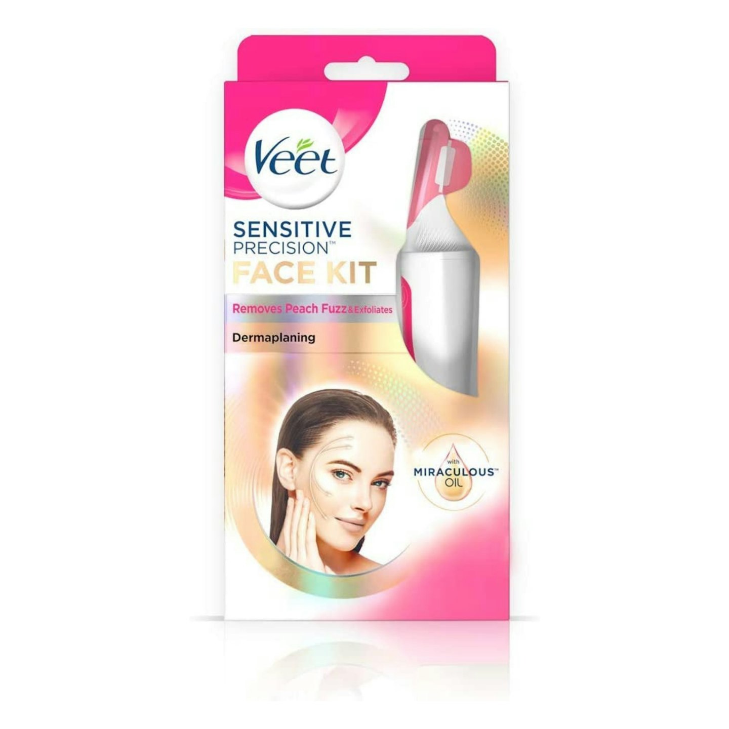 Veet Dermaplaning Sensitive Precision Face Kit