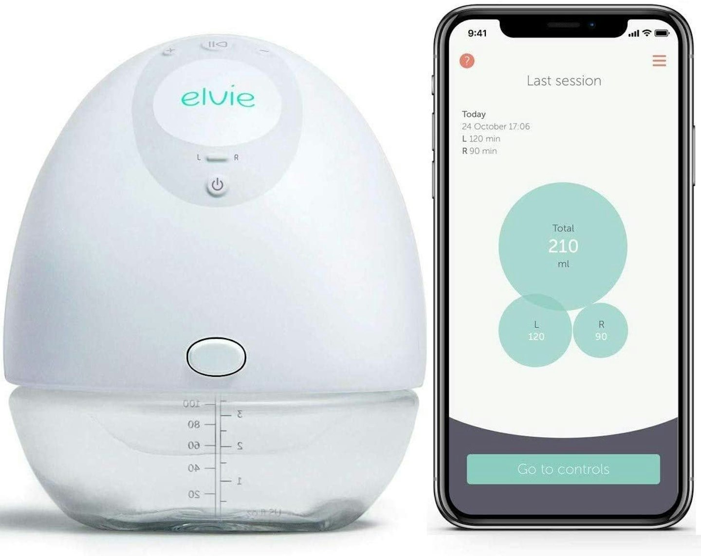 Elvie Pump Single Silent Wearable Breast Pump with App