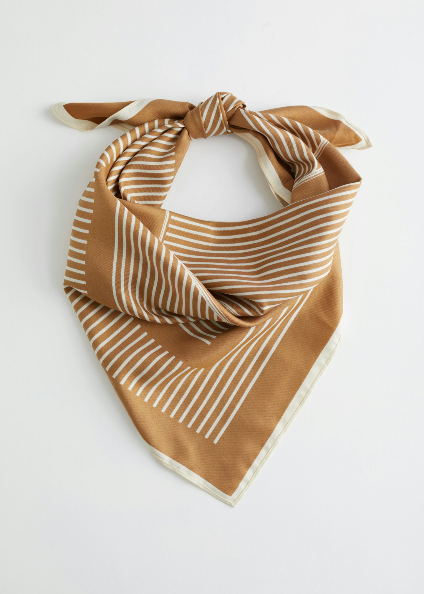 & Other Stories, Striped Twill Scarf, £29