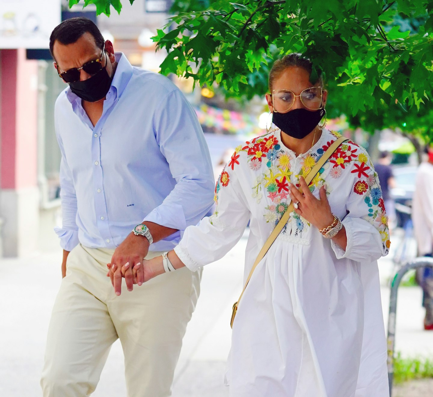 Jennifer Lopez and Alex Rodriguez