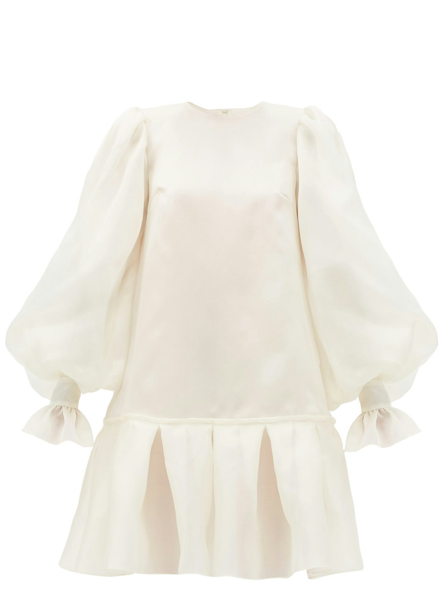 Giles, Kristen Balloon-Sleeved Silk-Organza Minidress, £5,090
